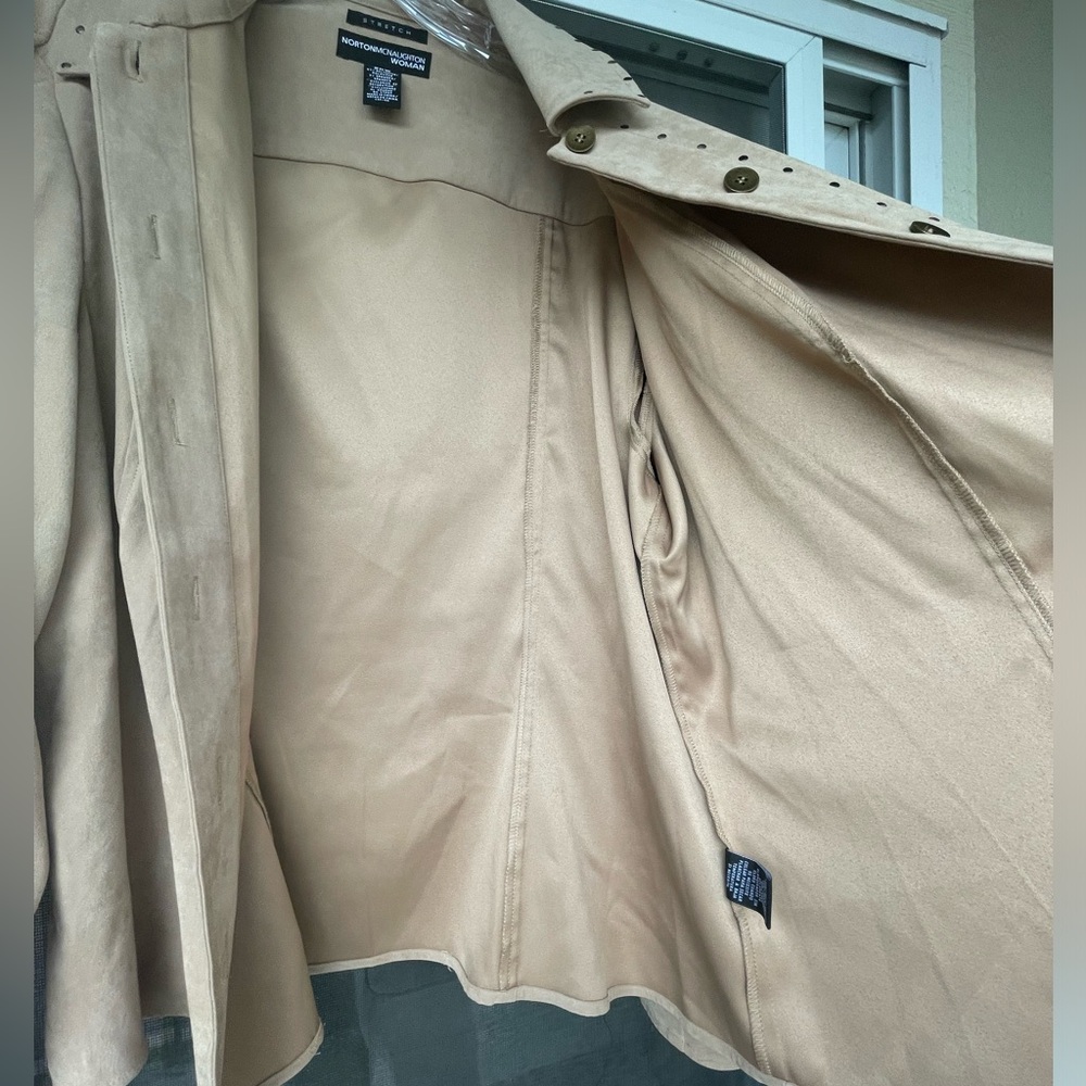 Faux Suede light jacket - Picture 7 of 9